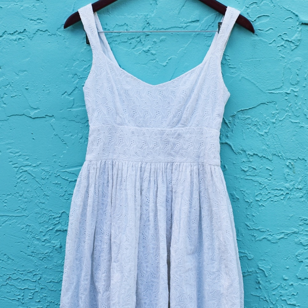 Perfect white dress for summer